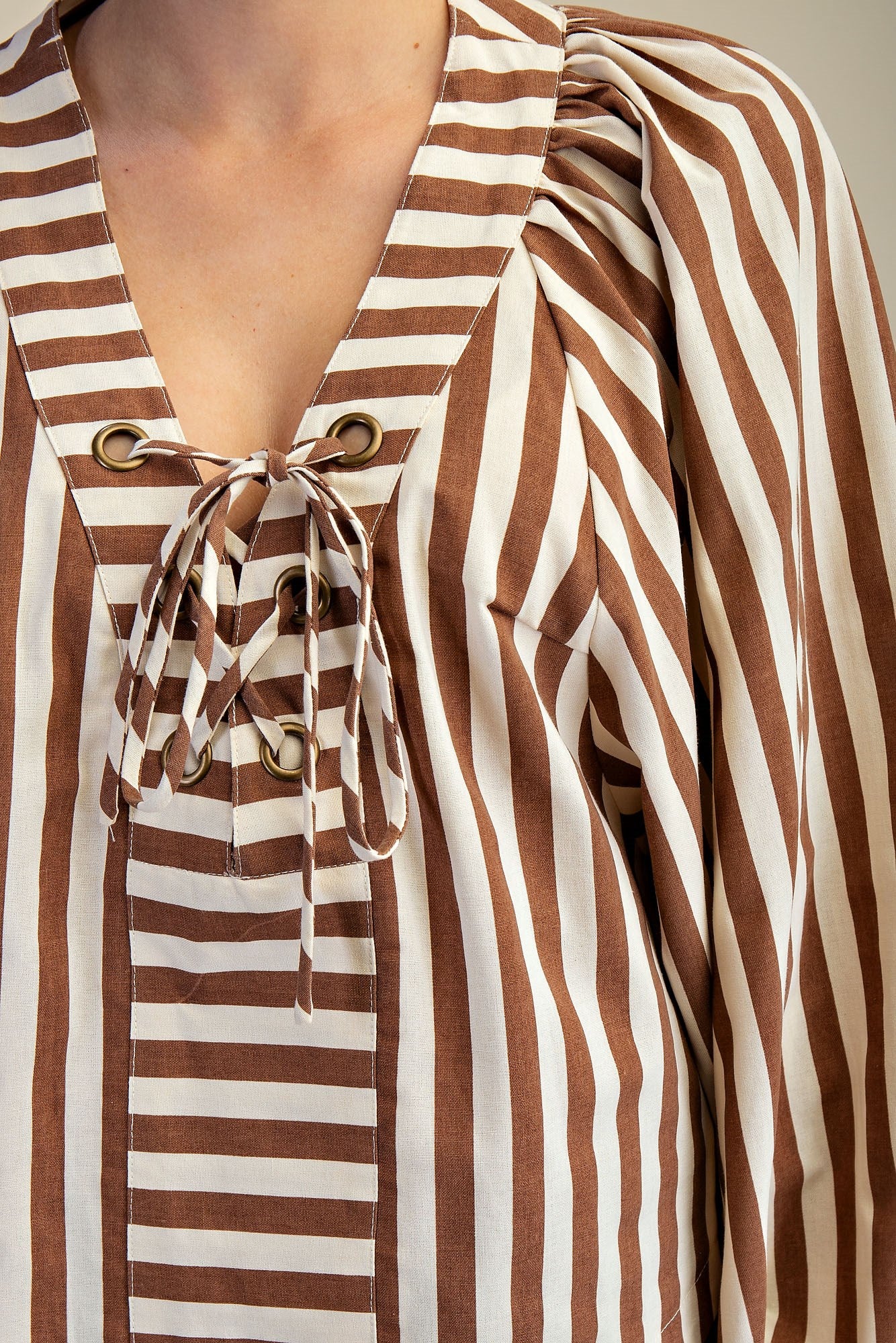 Lolana Stripe Blouse