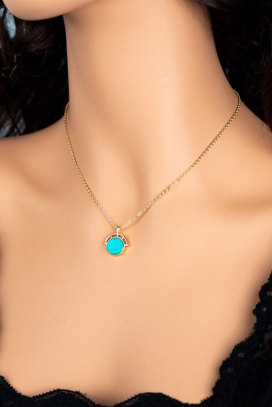 Marve Mini Pendant Necklace (3 Colors!) FINAL SALE