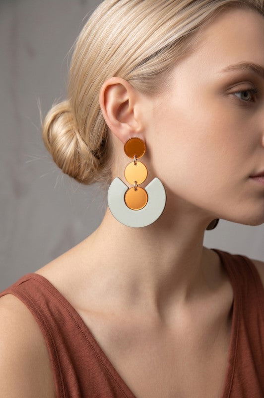 Bougie Geo Drop Earrings (2 Options!)
