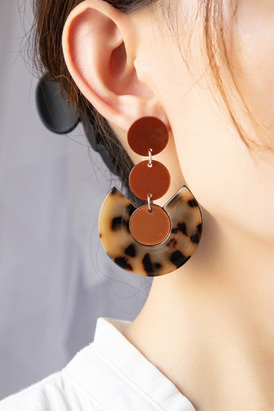 Bougie Geo Drop Earrings (2 Options!)