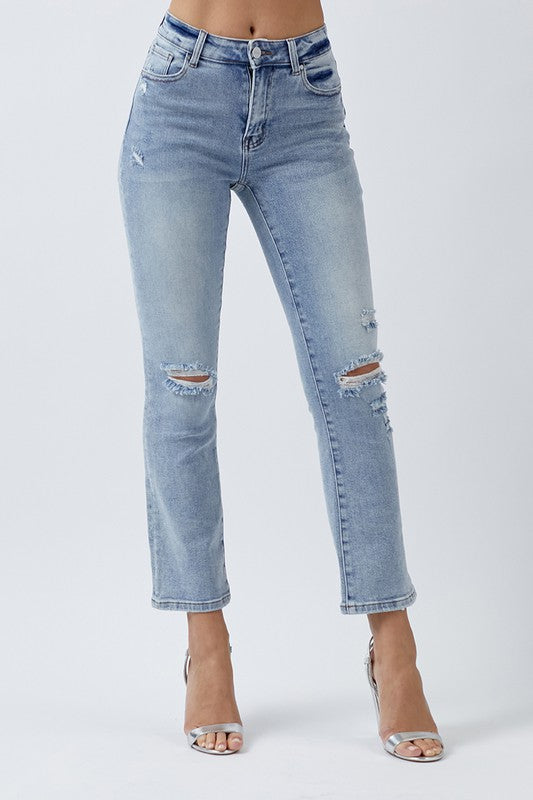 Josie Knee Distressed Jeans