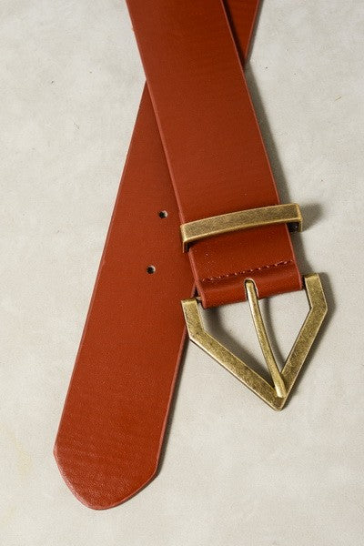 Aero Pointed Buckle Belt (3 Colors!)