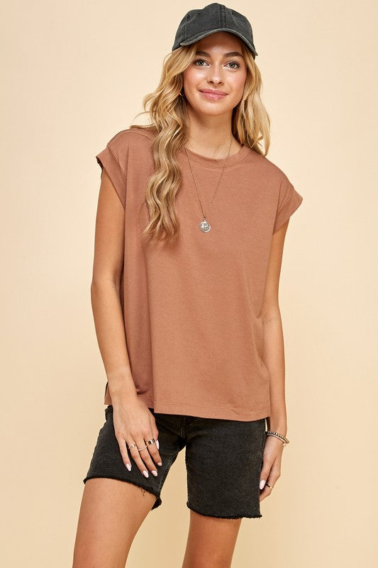 Troy Basic Latte Top