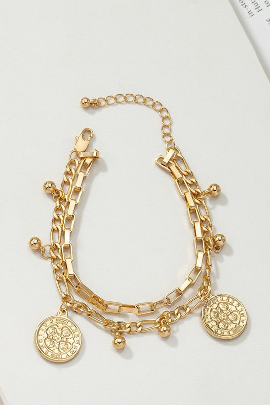 Gint Coin Bracelet