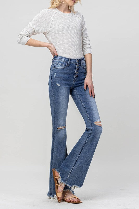 Vanessa High Rise Flare Jeans