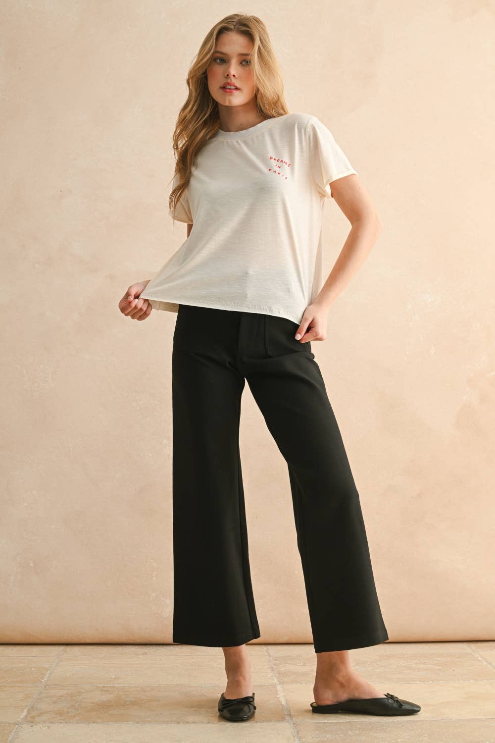 Viona Ponte Crop Pants
