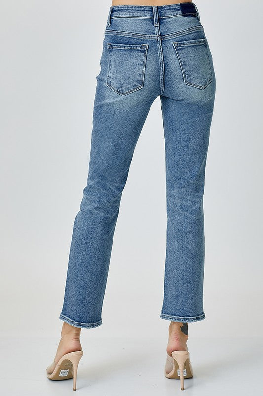 RISEN Jake Mid Rise Slim Jeans