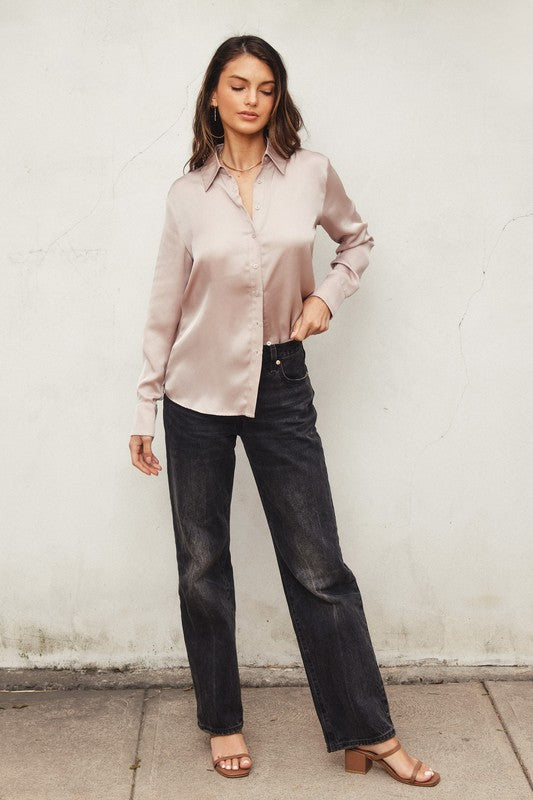 Eden Satin Blouse