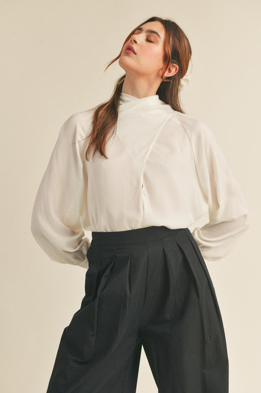 Gaylord Back Bow Blouse