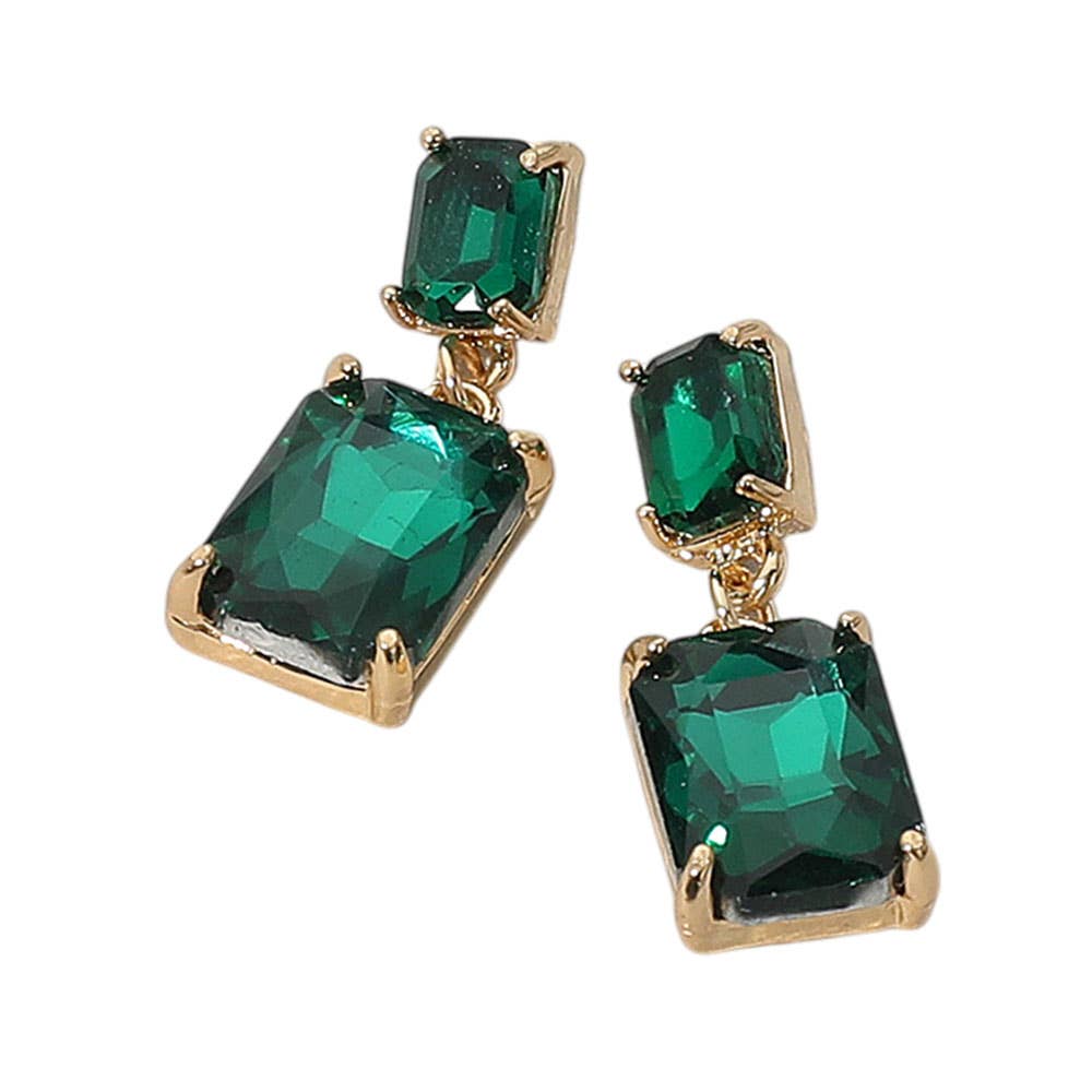 Fella Rectangular Dangle Earrings (5 Colors!)