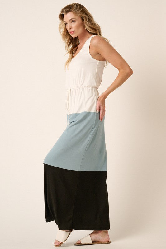 Ember Knit Colorblock Maxi Dress FINAL SALE