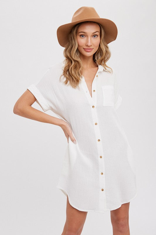 Garder Shirt Dress