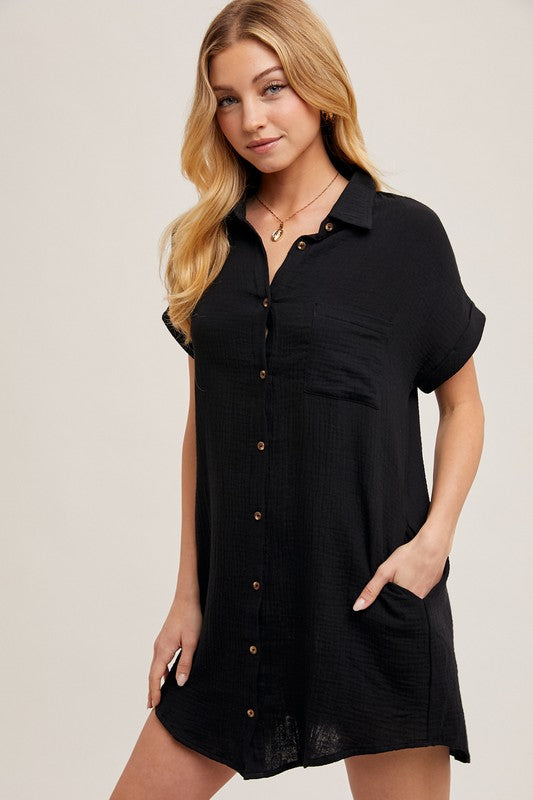 Garder Shirt Dress