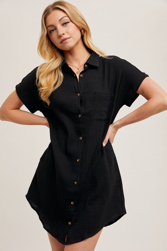 Garder Shirt Dress