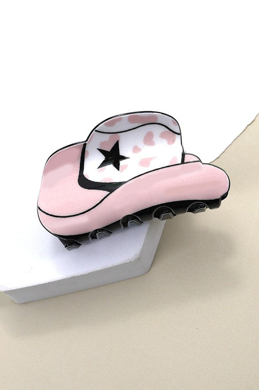 Manning Cowgirl Hat Hair Clips (3 Colors!)