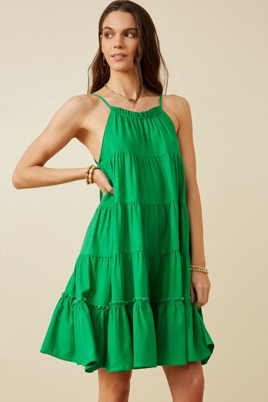 Dayton Green Dress