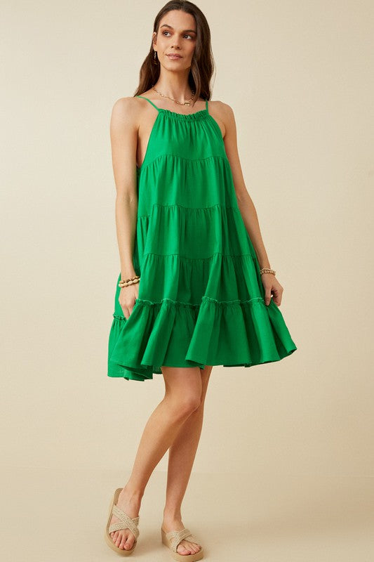 Dayton Green Dress