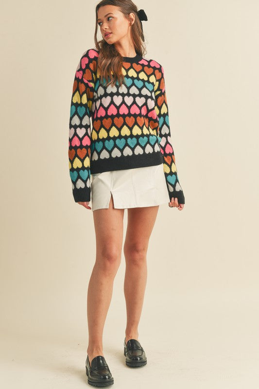 Governor Heart Sweater FINAL SALE