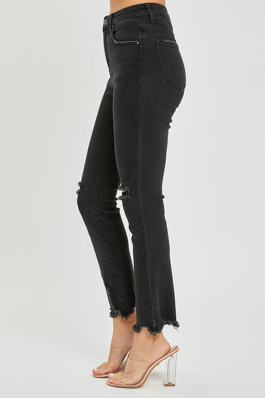 RISEN Junely High Rise Straight Jeans
