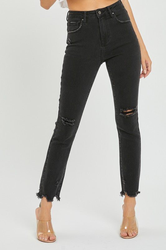 RISEN Junely High Rise Straight Jeans