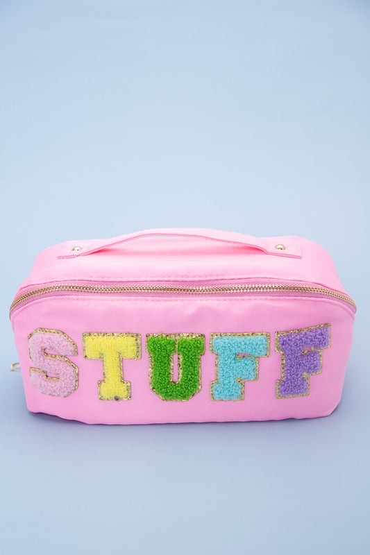 Stuff Hot Pink Travel Bag