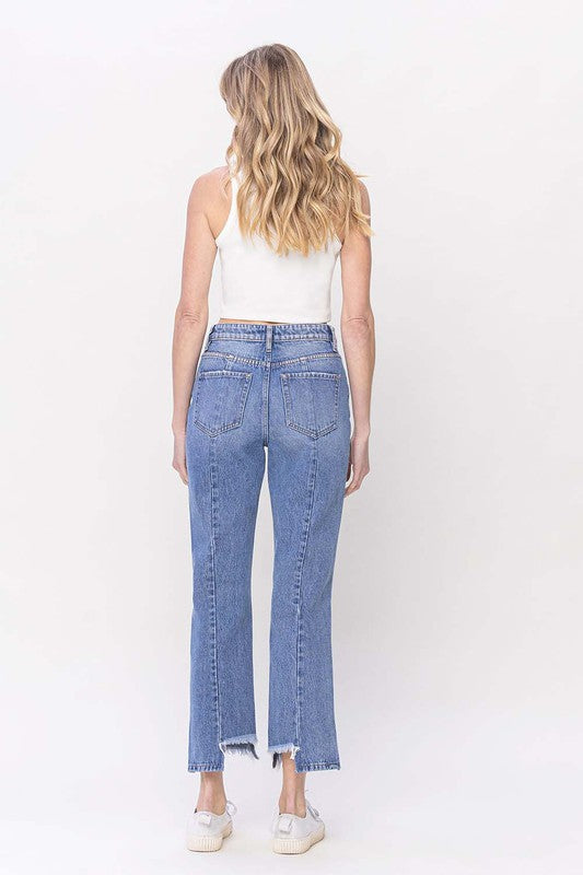 Weaver High Rise Regular Straight Jeans