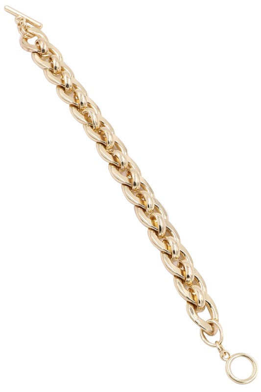 Saranna Linked Chain Bracelet