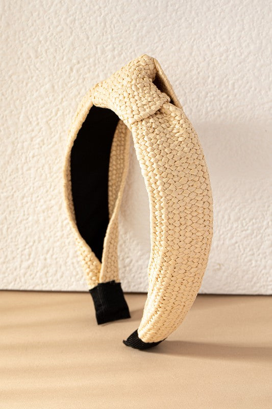 Grace Straw Headband (2 Colors!)