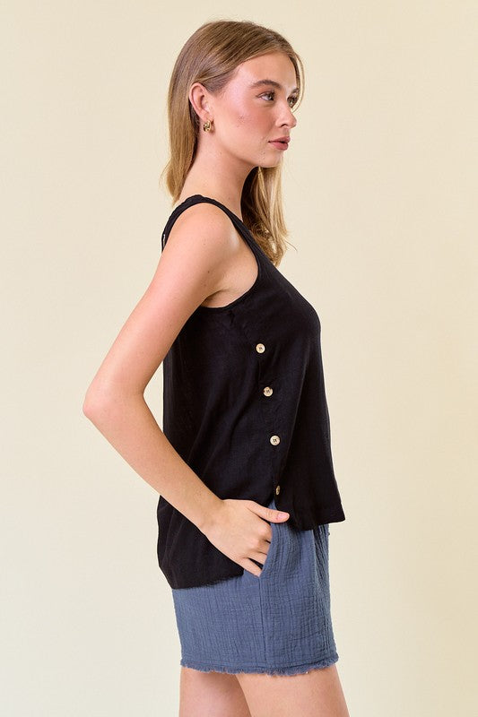 Barker V Neck Top FINAL SALE