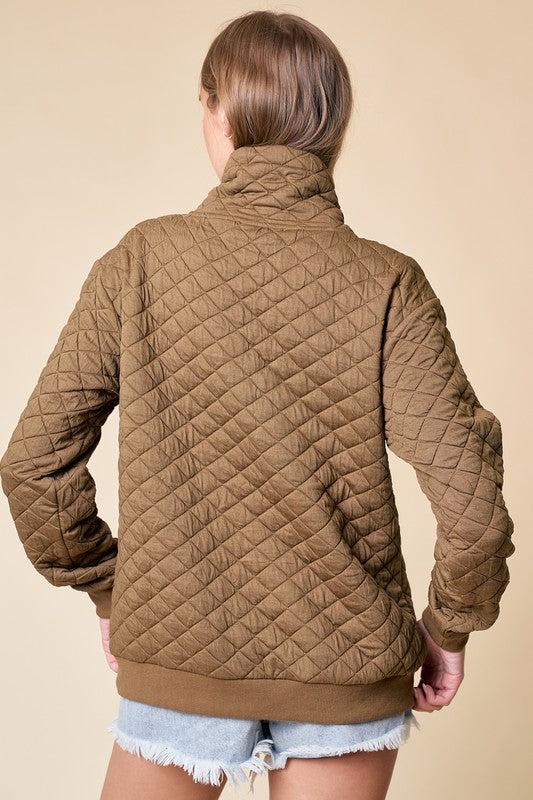 Chase Quilted Pull Over