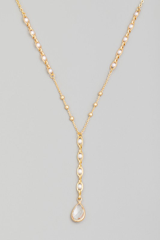 Cassidy Pearl Bead Necklace
