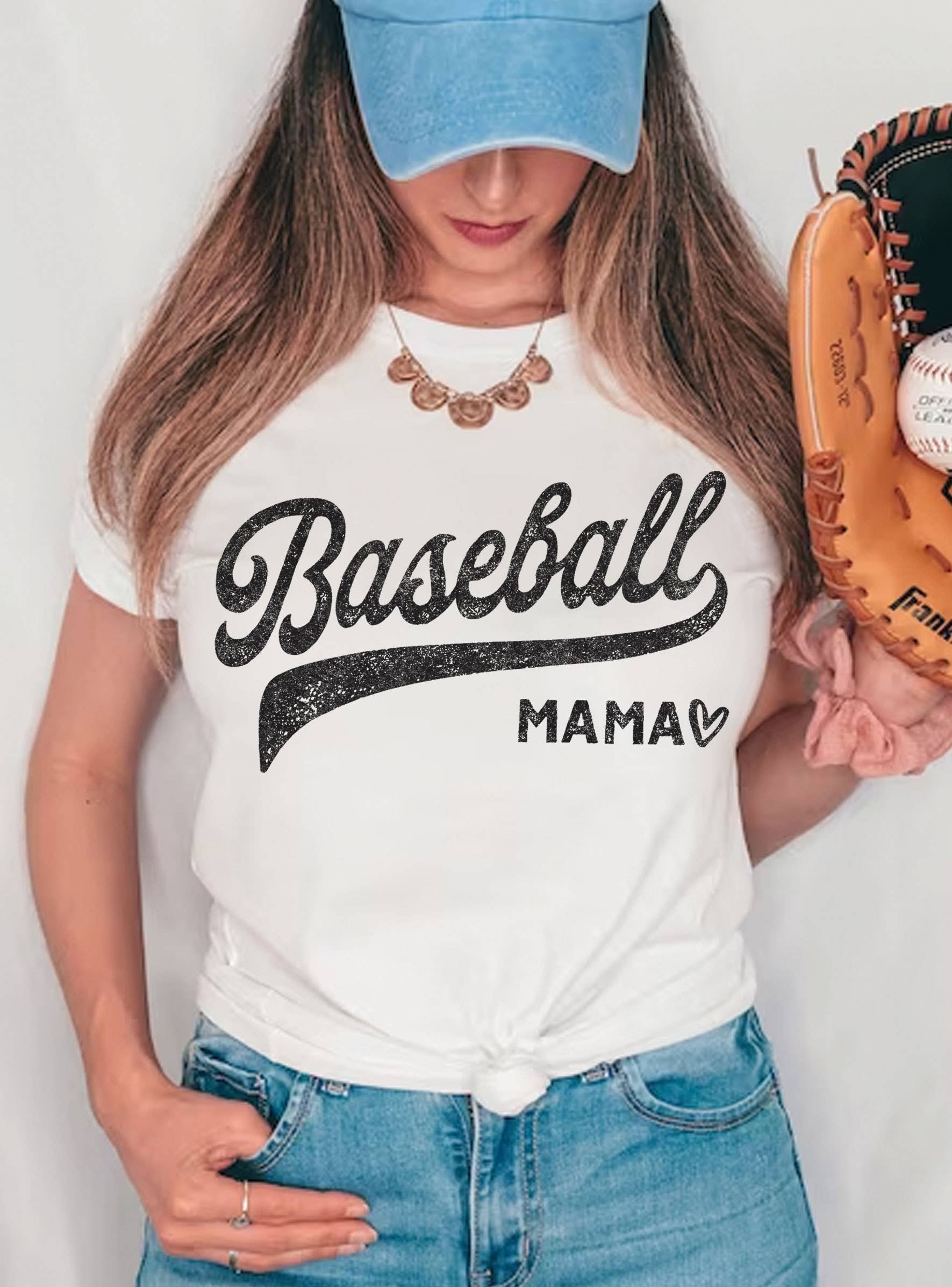 Baseball Mama Graphic Tee
