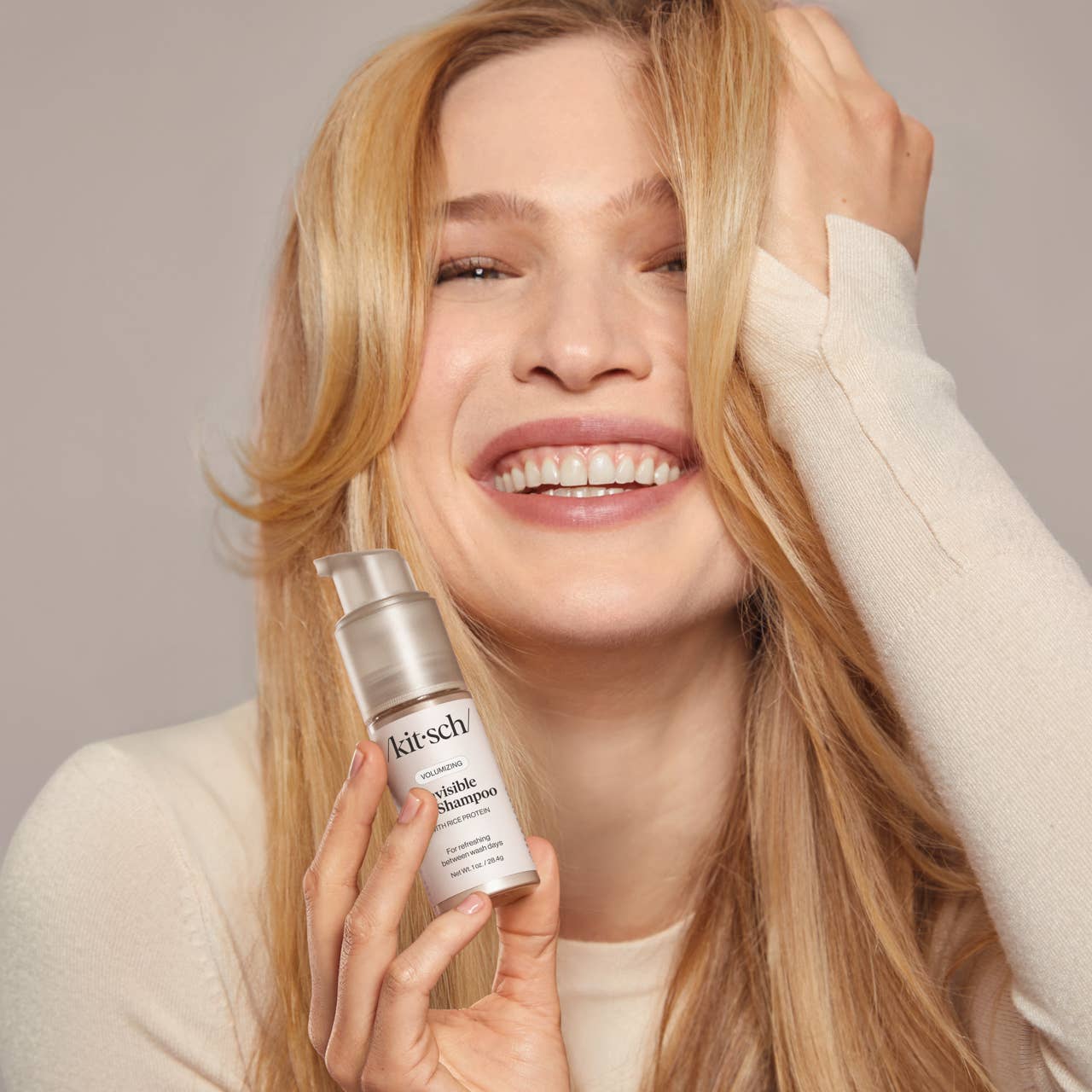 KITSCH Volumizing Rice Protein Dry Shampoo - Invisible 1 oz