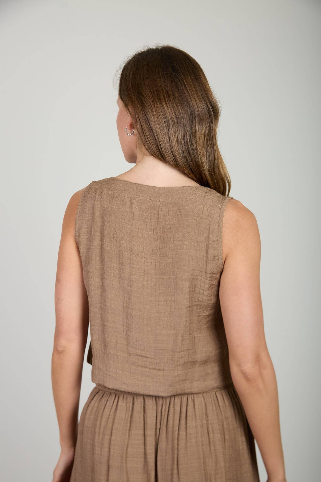 Sammie Button Down Tank Top