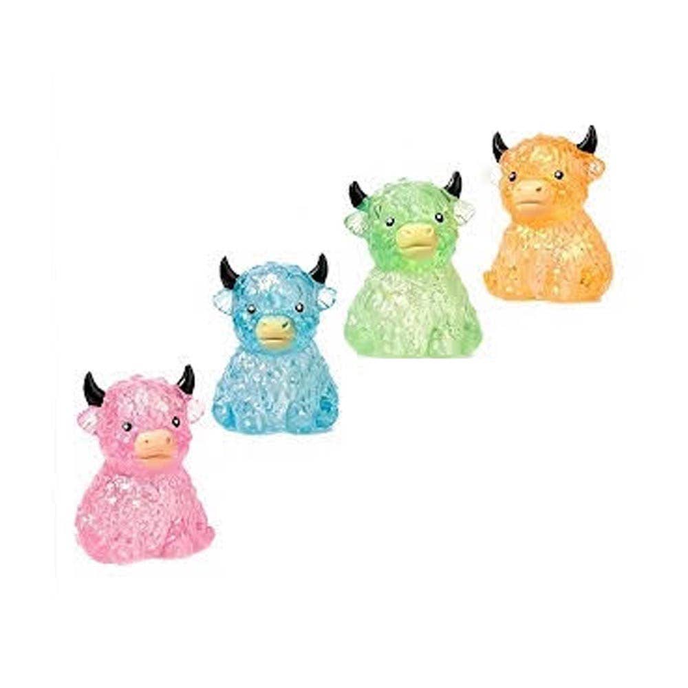Highland Cow Squeeze Squishy Stress Relief Toy