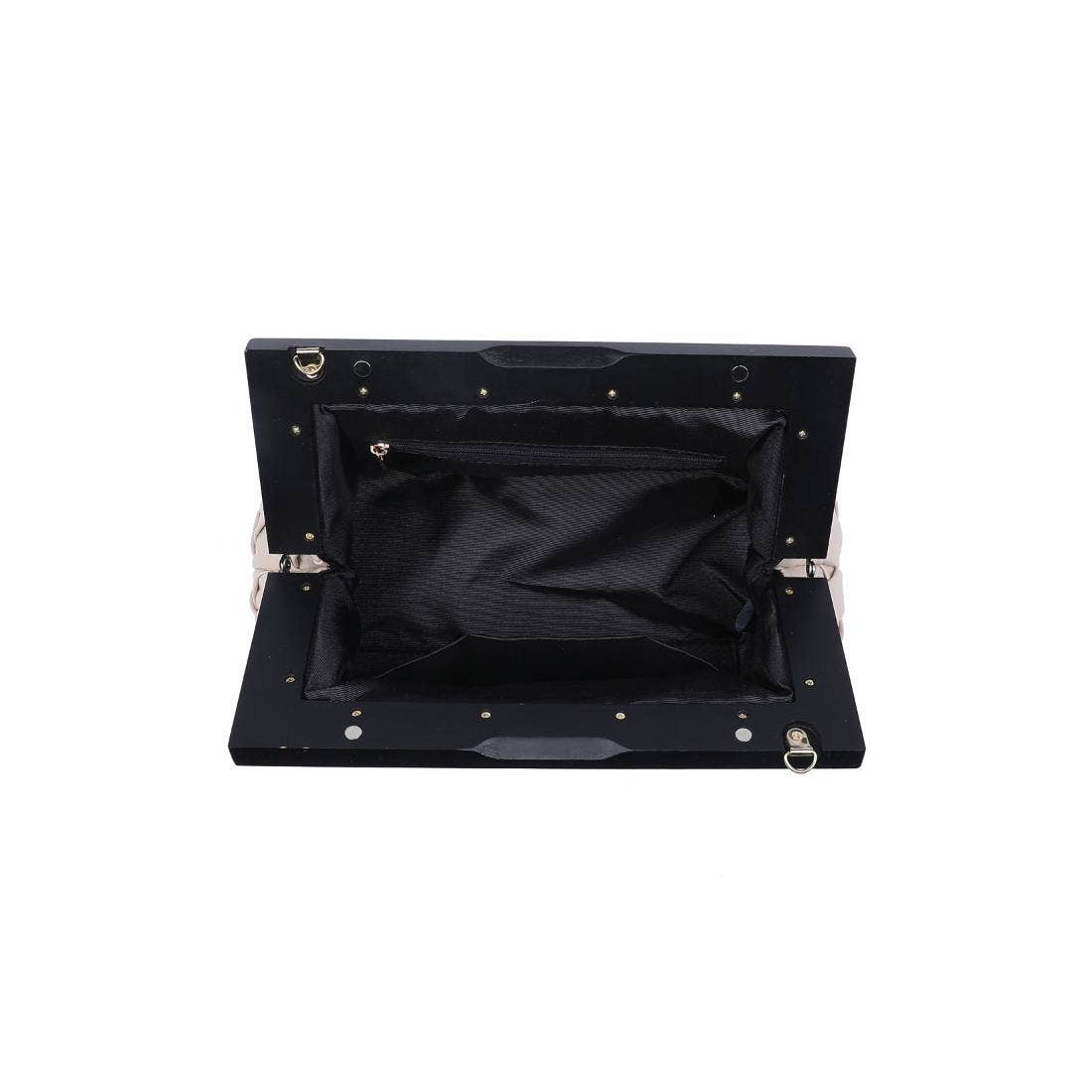 Jamie Woven Wooden Frame Clutch PREORDER