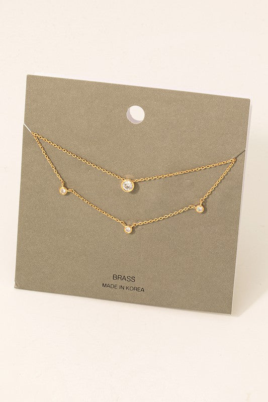 Brie Layered Chain Necklace