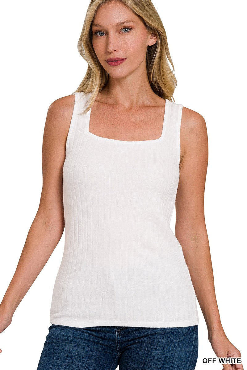 Maureen Ribbed Knit Tank (5 Colors!)