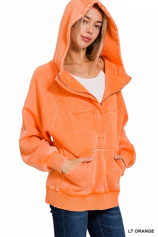 Jayson Acid Wash Hoodie