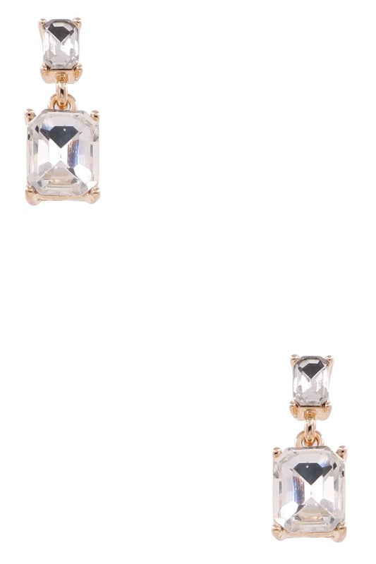 Darcie Glass Jewel Earrings