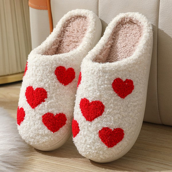 Briella Heart Slippers (2 Sizes!)