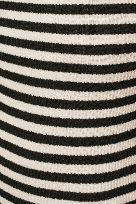 Macy Ruffle Stripe Bodysuit