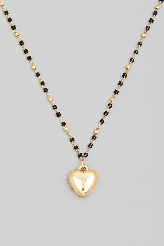 Beauty Heart Chain Necklace