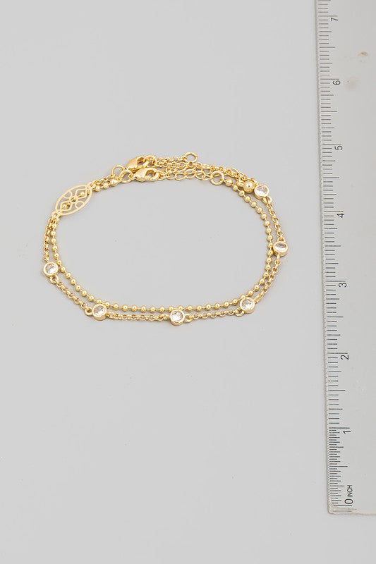 Bodie Beaded Chain Bracelet