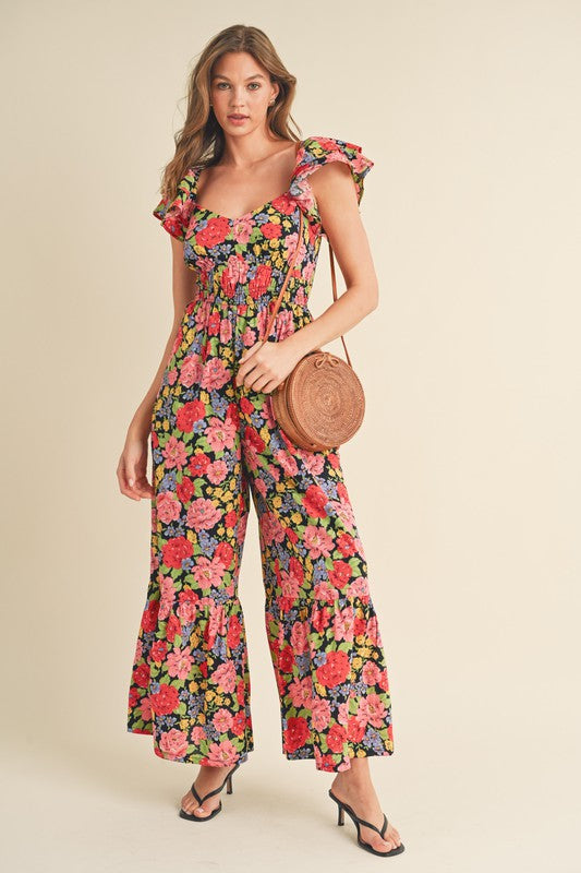 Breidert Floral Jumpsuit