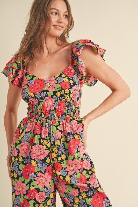 Breidert Floral Jumpsuit