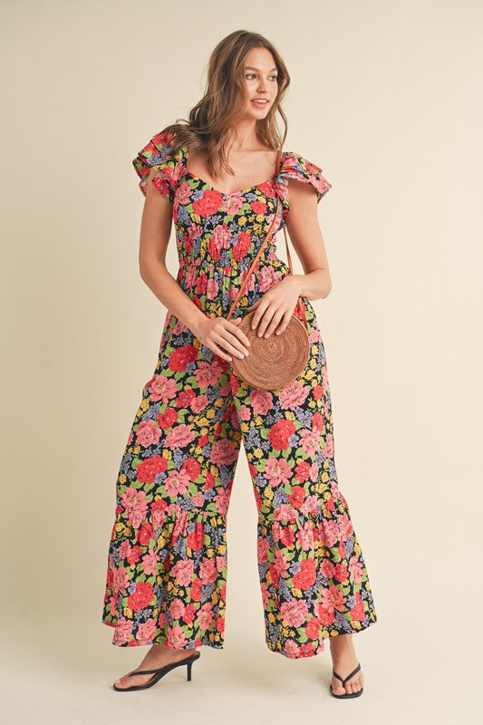 Breidert Floral Jumpsuit