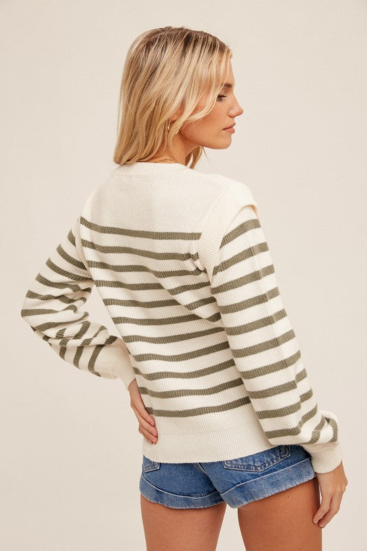Mayla Stripe Sweater