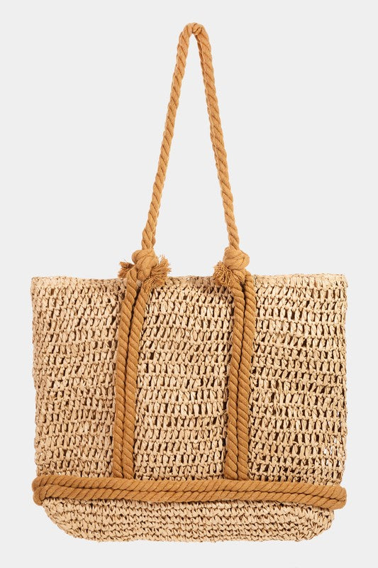 Gale Braided Tote Bag (2 Colors!)