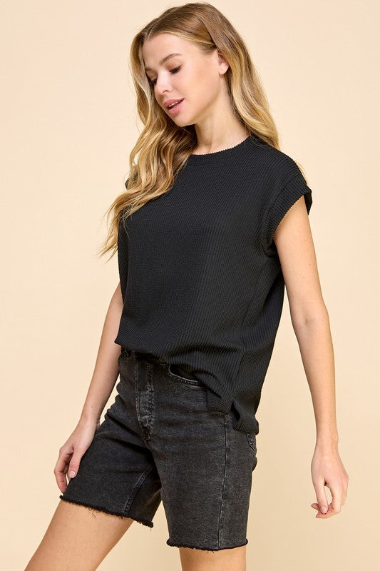 Soleil Ribbed Top